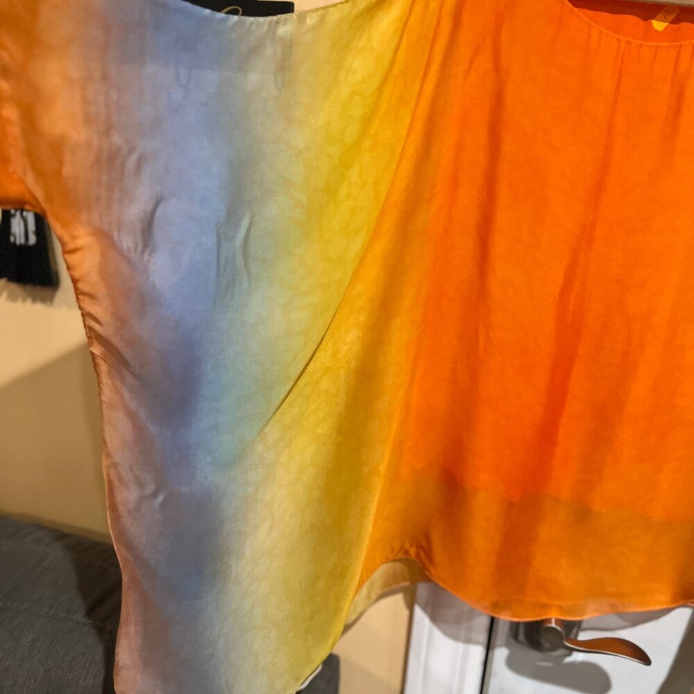 WOMEN SILK BAT TOP SIZE S/L